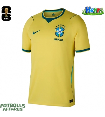 Brasilien Hemmatröja VM 2026 Kortärmad